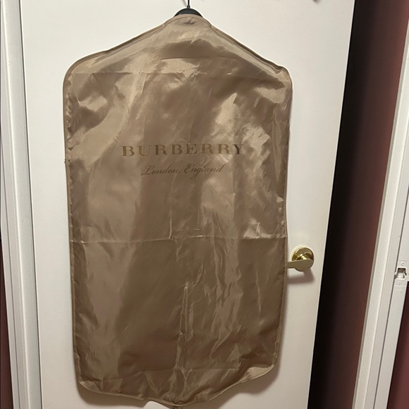Burberry Jackets & Blazers - Burberry Brown Garment Cover